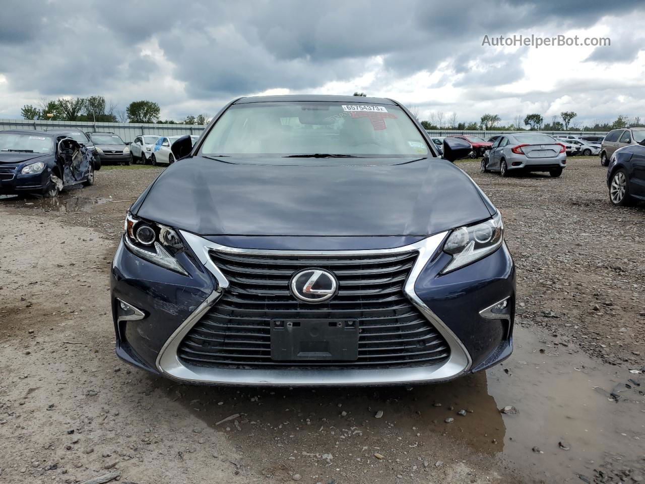 2016 Lexus Es 350 Blue vin: 58ABK1GG7GU026176