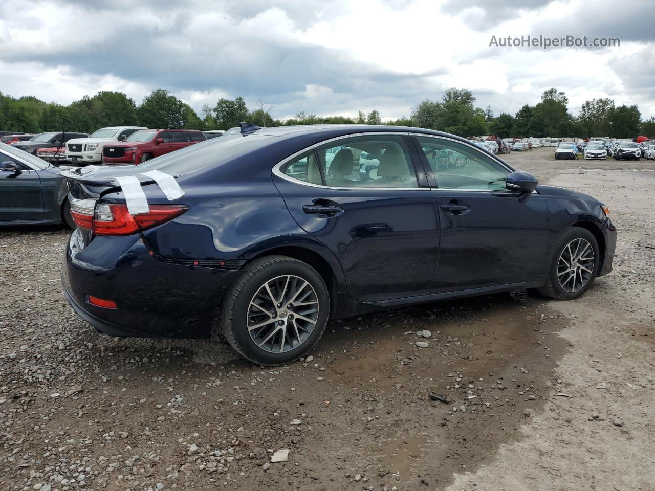 2016 Lexus Es 350 Blue vin: 58ABK1GG7GU026176