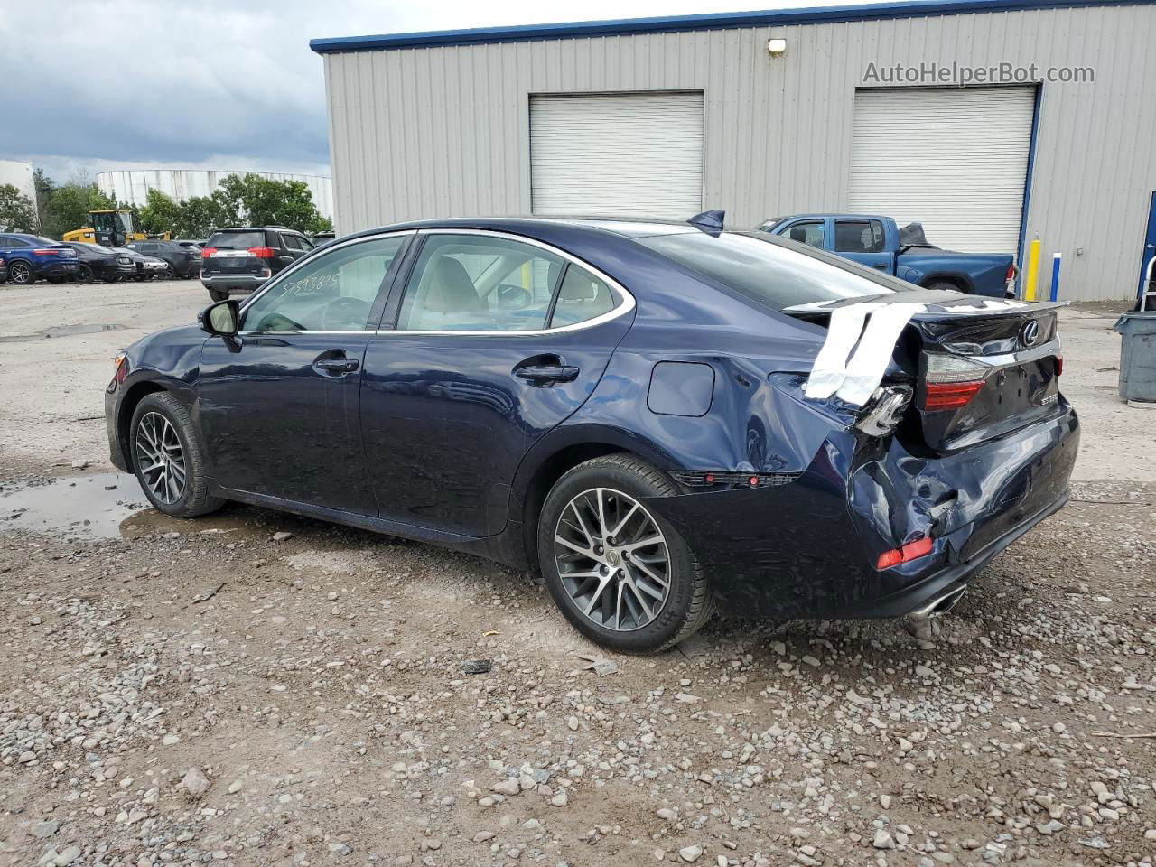 2016 Lexus Es 350 Blue vin: 58ABK1GG7GU026176