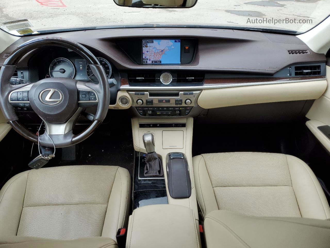 2016 Lexus Es 350 Синий vin: 58ABK1GG7GU026176