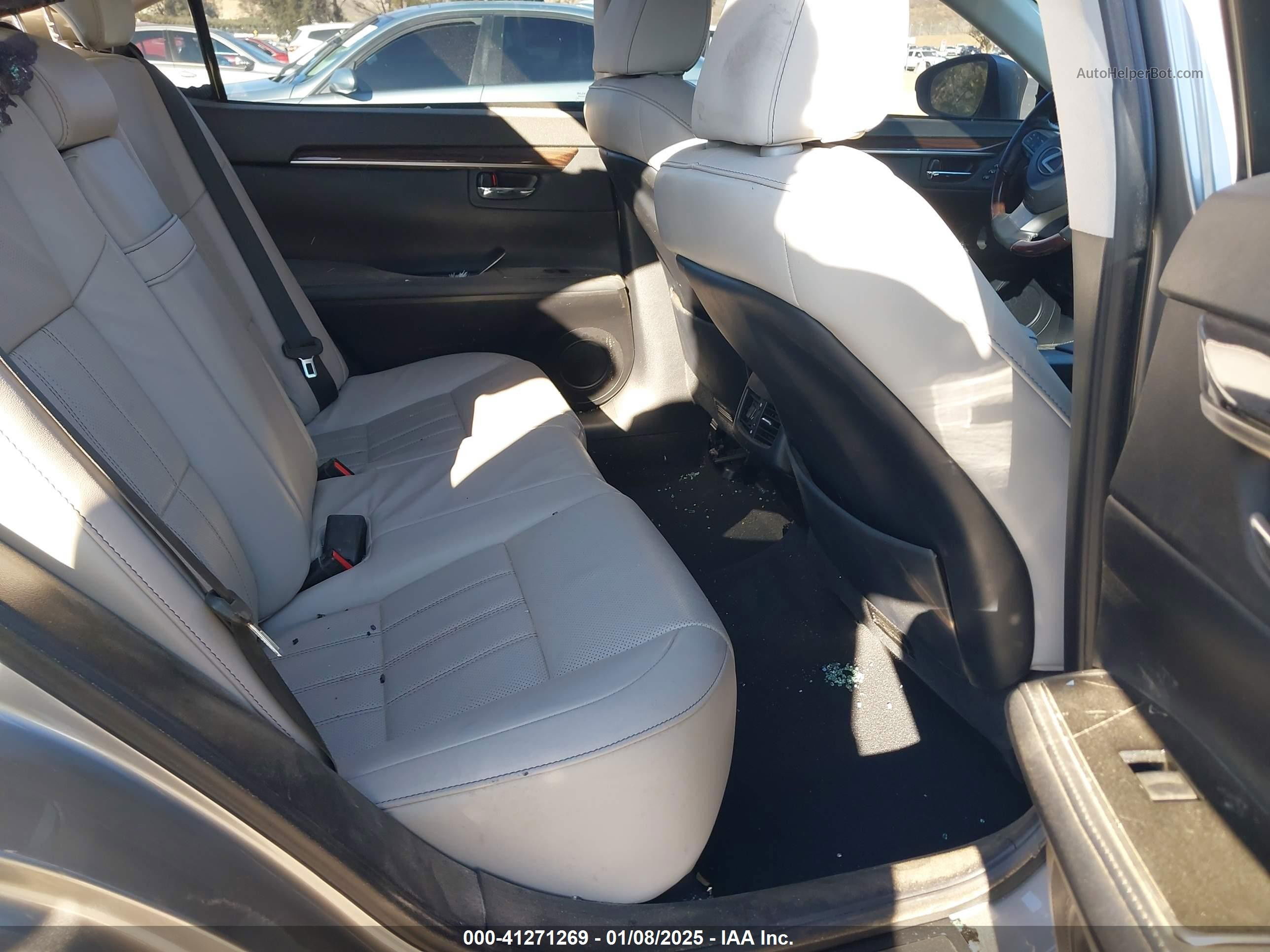 2017 Lexus Es 350   Silver vin: 58ABK1GG7HU035722