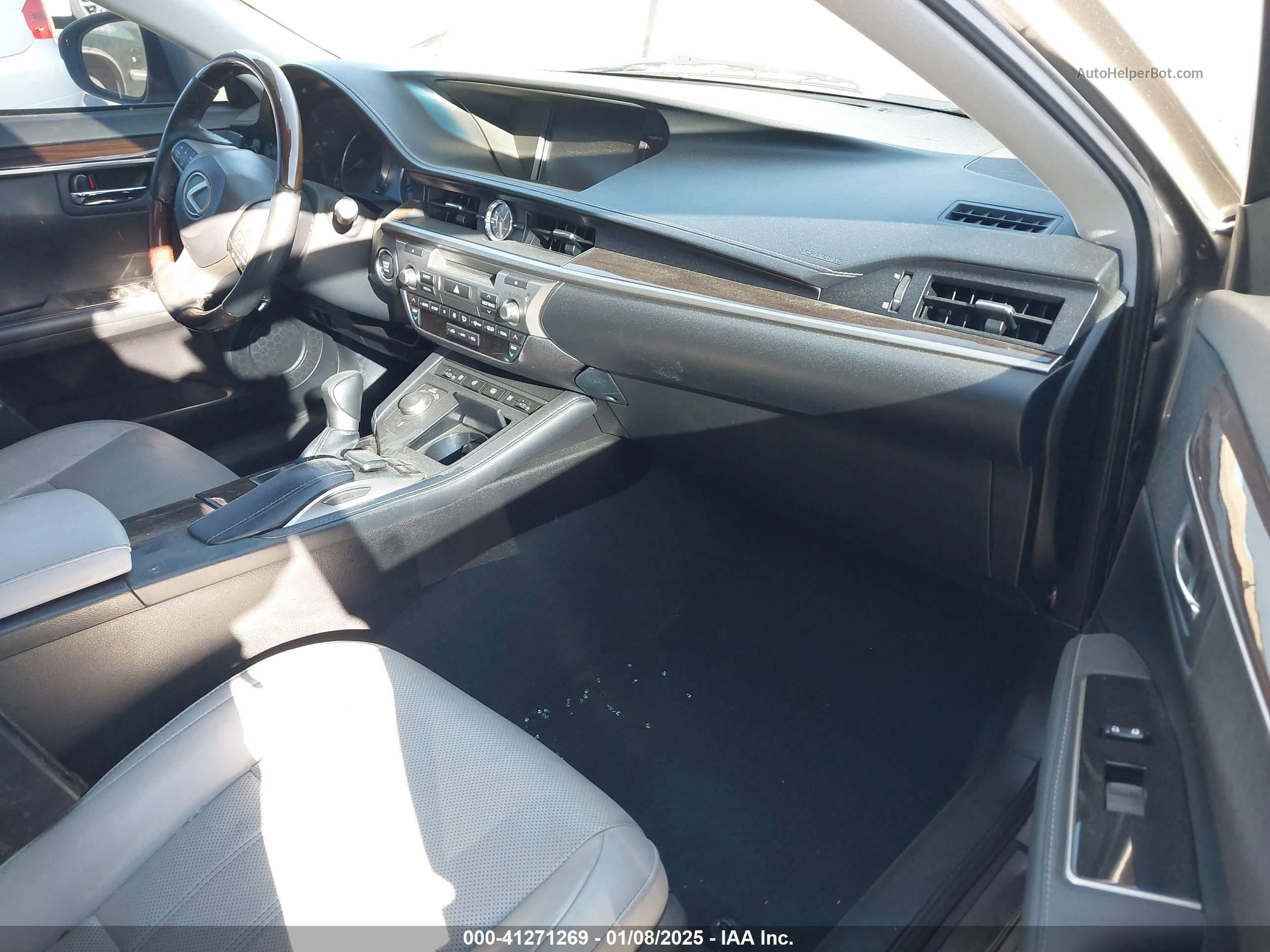 2017 Lexus Es 350   Silver vin: 58ABK1GG7HU035722