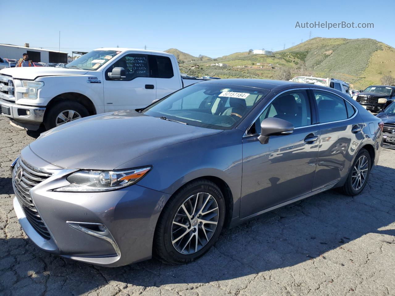 2017 Lexus Es 350 Угольный vin: 58ABK1GG7HU035753