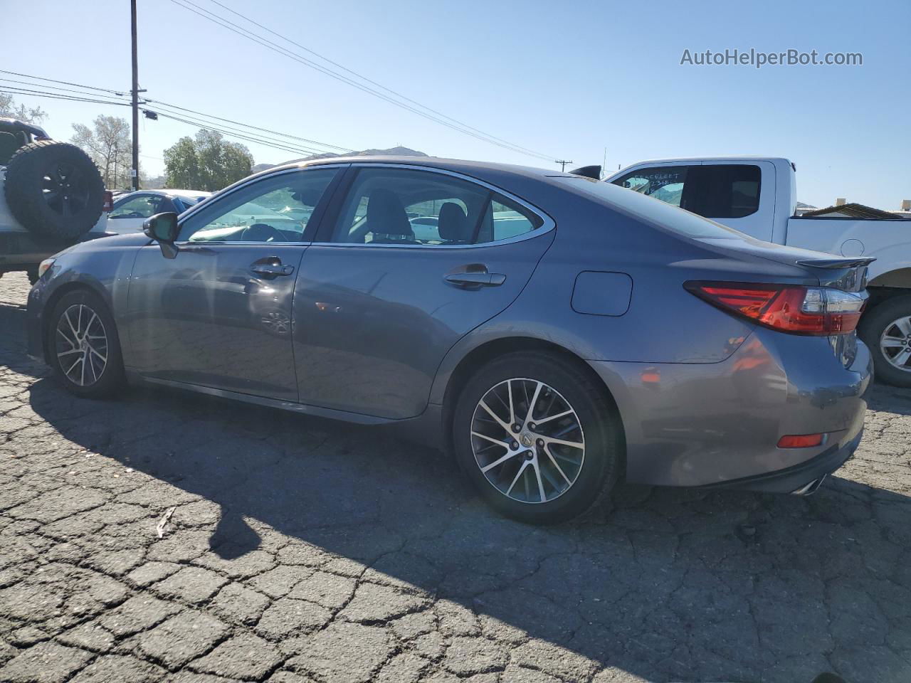 2017 Lexus Es 350 Charcoal vin: 58ABK1GG7HU035753