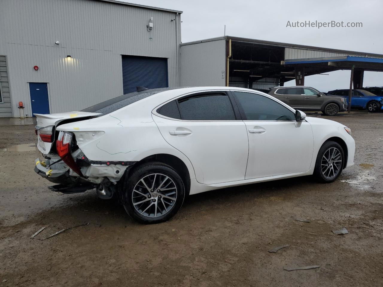 2017 Lexus Es 350 White vin: 58ABK1GG7HU065206