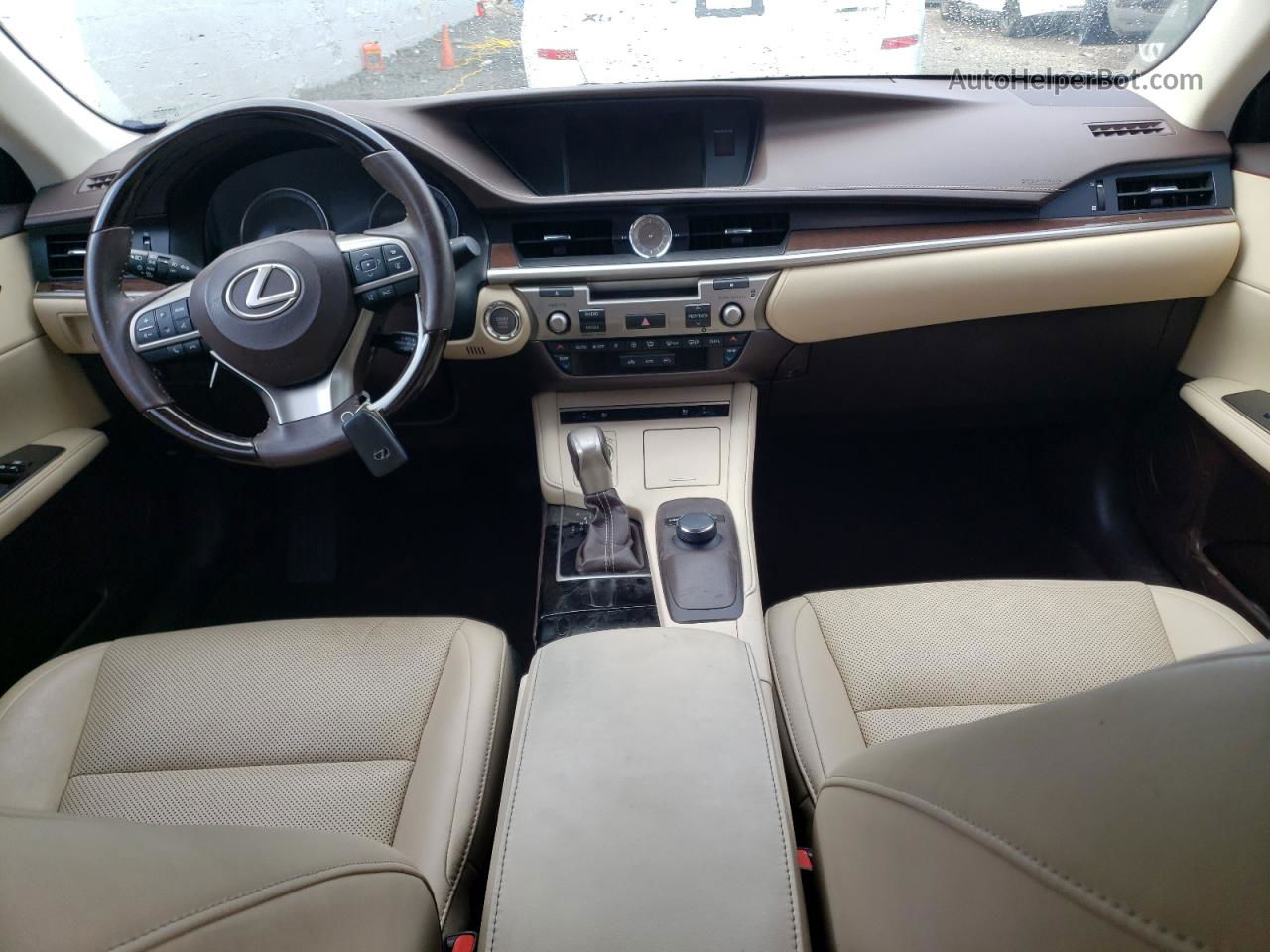 2017 Lexus Es 350 Черный vin: 58ABK1GG7HU065822