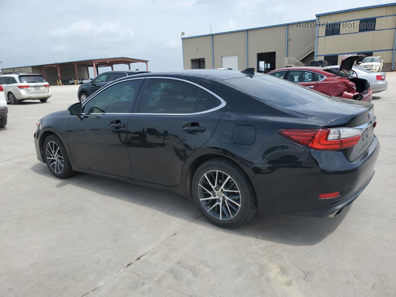 2017 Lexus Es 350 Black vin: 58ABK1GG7HU066758