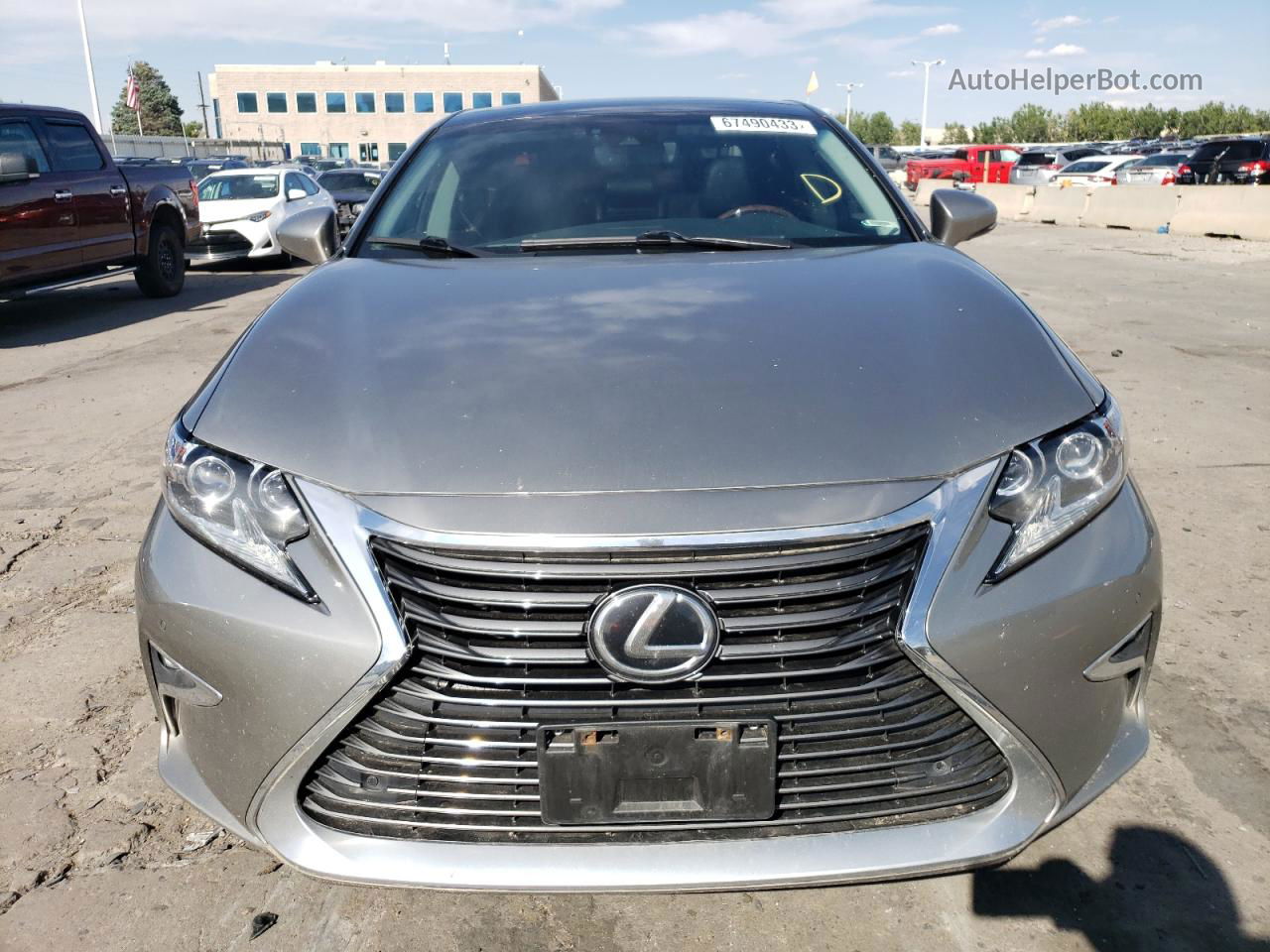 2017 Lexus Es 350 Серебряный vin: 58ABK1GG7HU074620