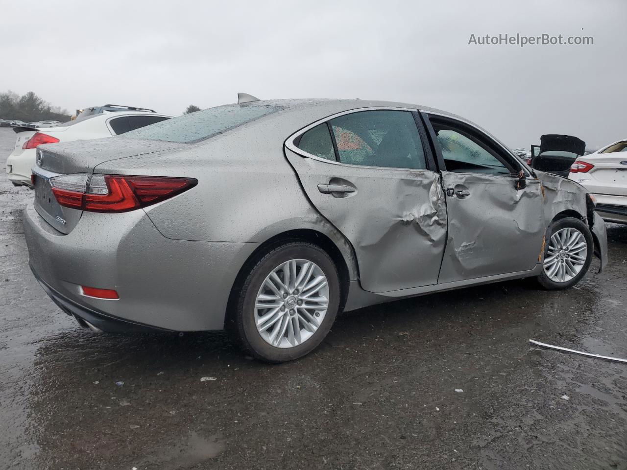 2018 Lexus Es 350 Серебряный vin: 58ABK1GG7JU083033