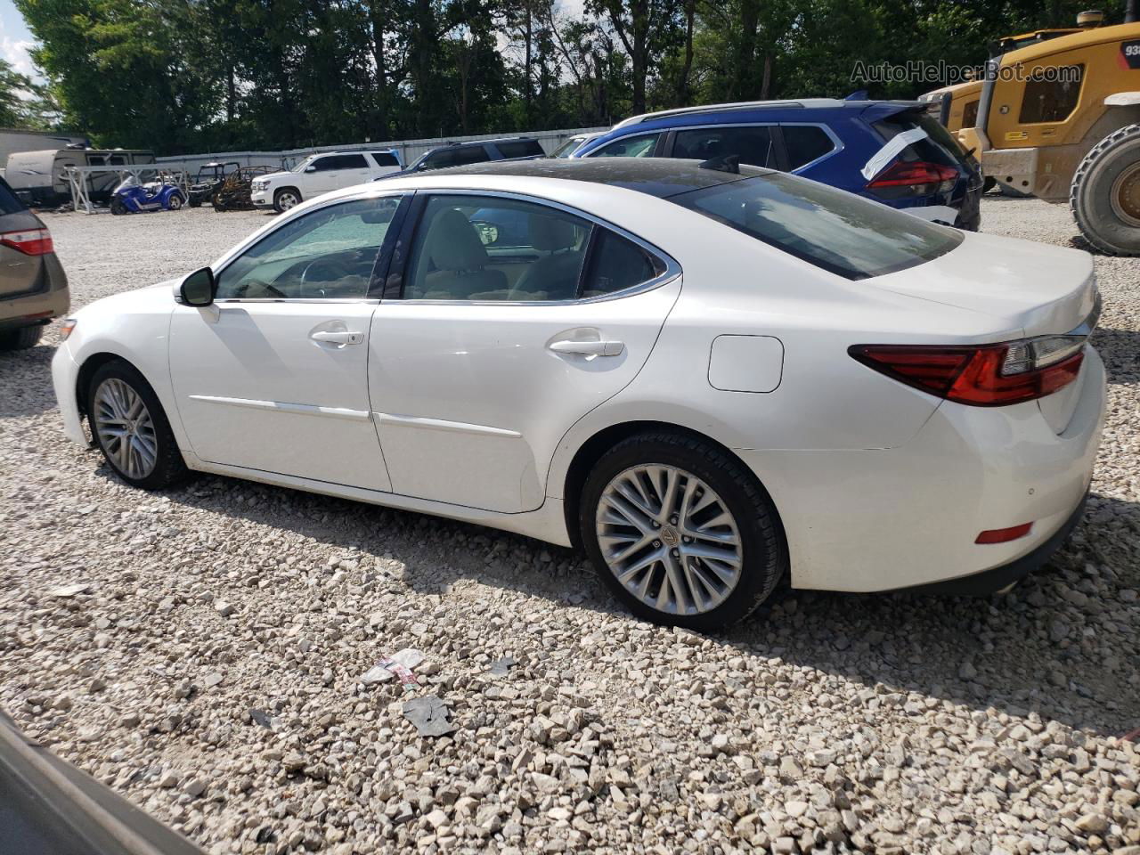 2018 Lexus Es 350 White vin: 58ABK1GG7JU101000