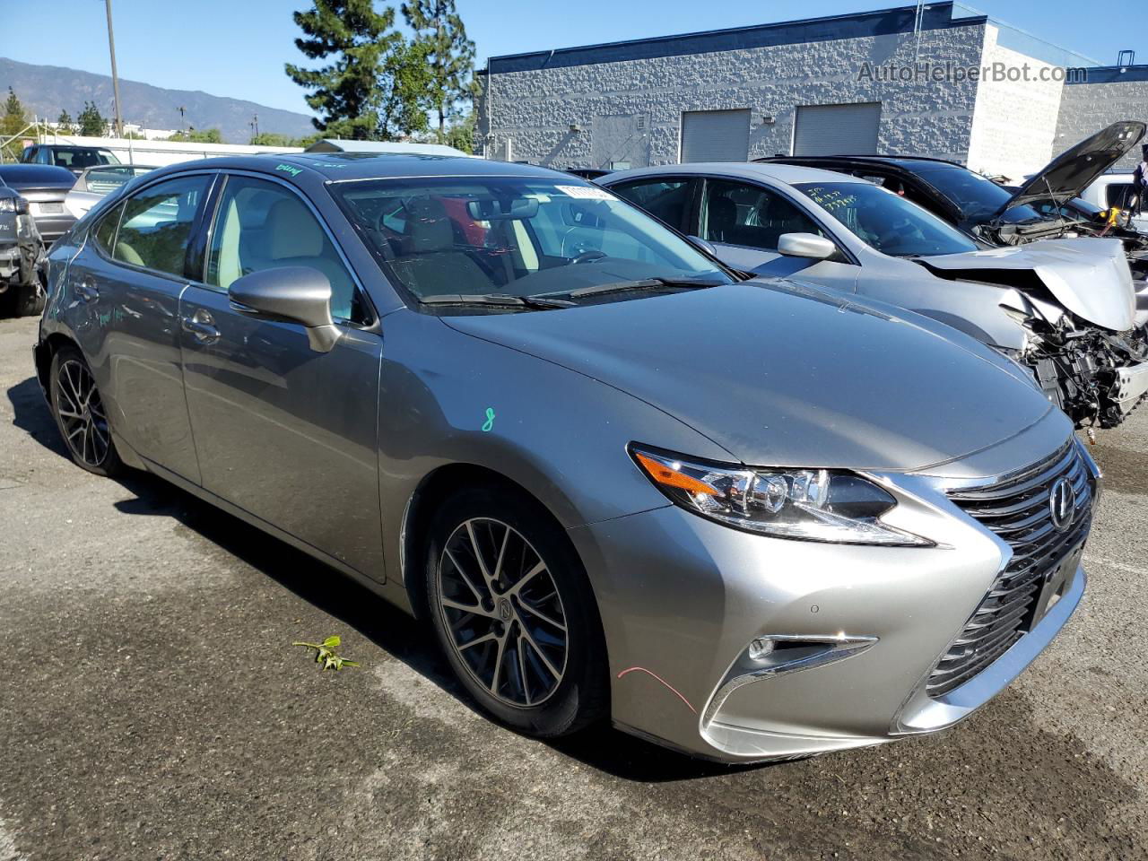 2016 Lexus Es 350 Серый vin: 58ABK1GG8GU005966