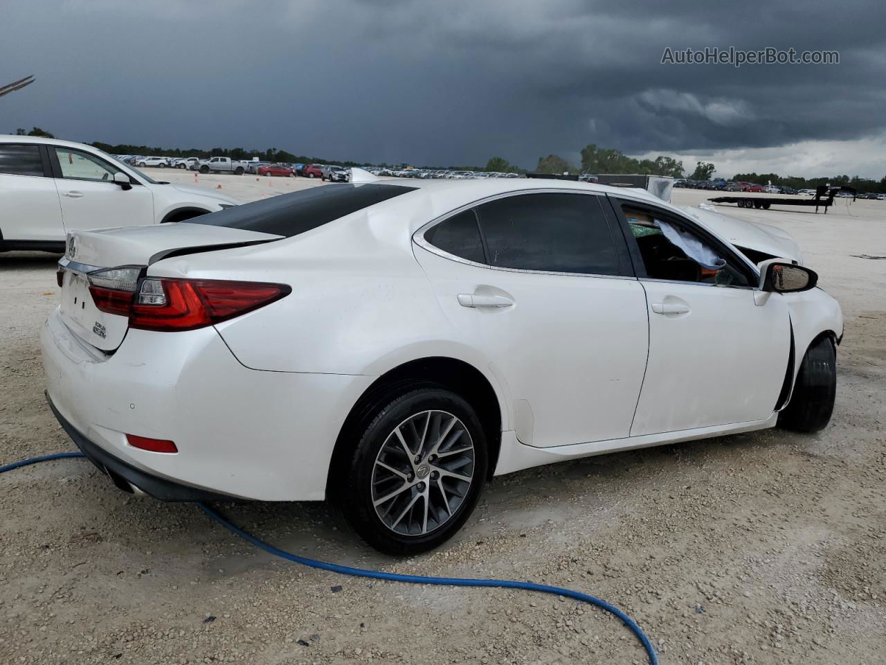 2016 Lexus Es 350 White vin: 58ABK1GG8GU009693