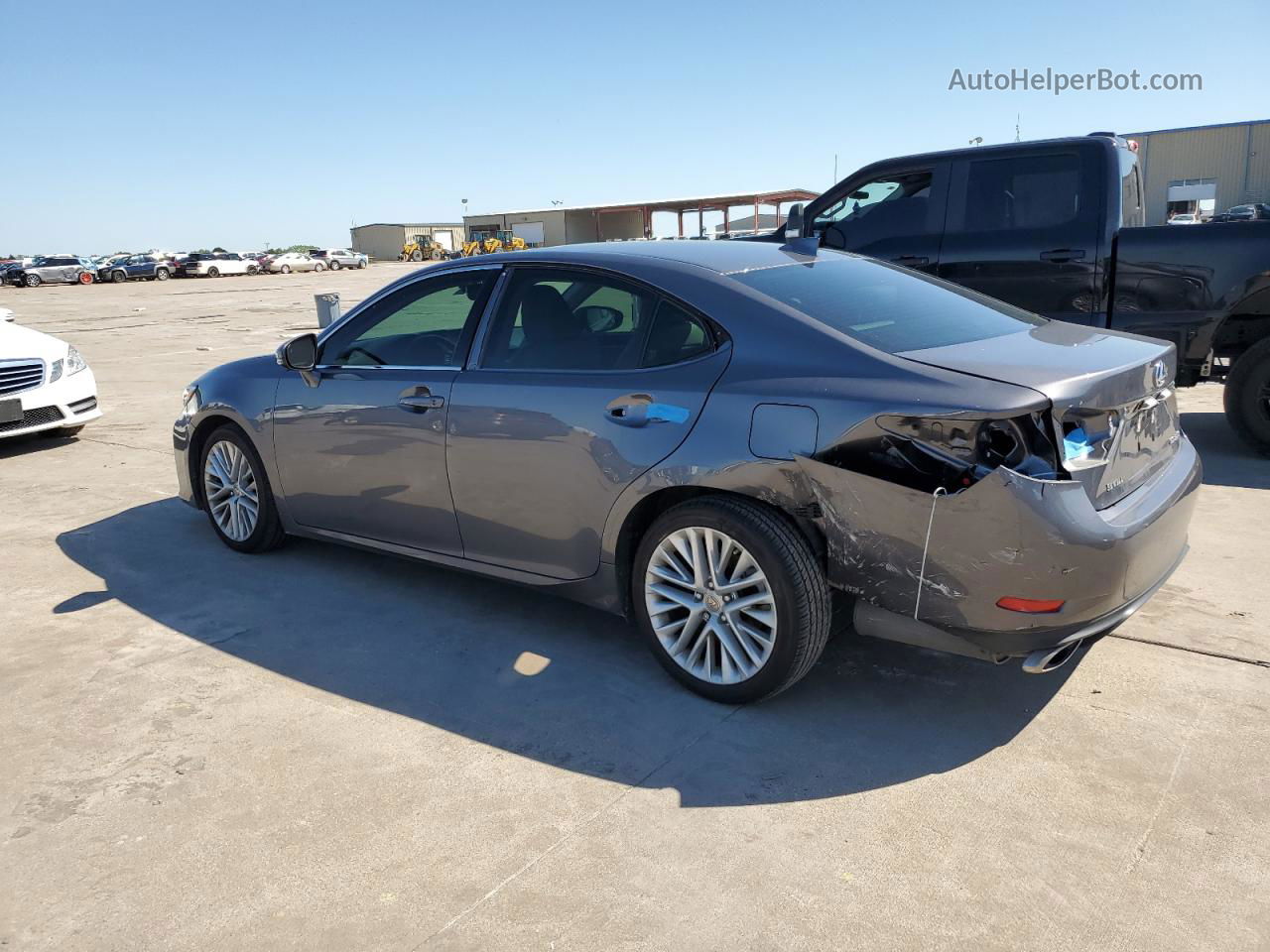 2016 Lexus Es 350 Charcoal vin: 58ABK1GG8GU010391