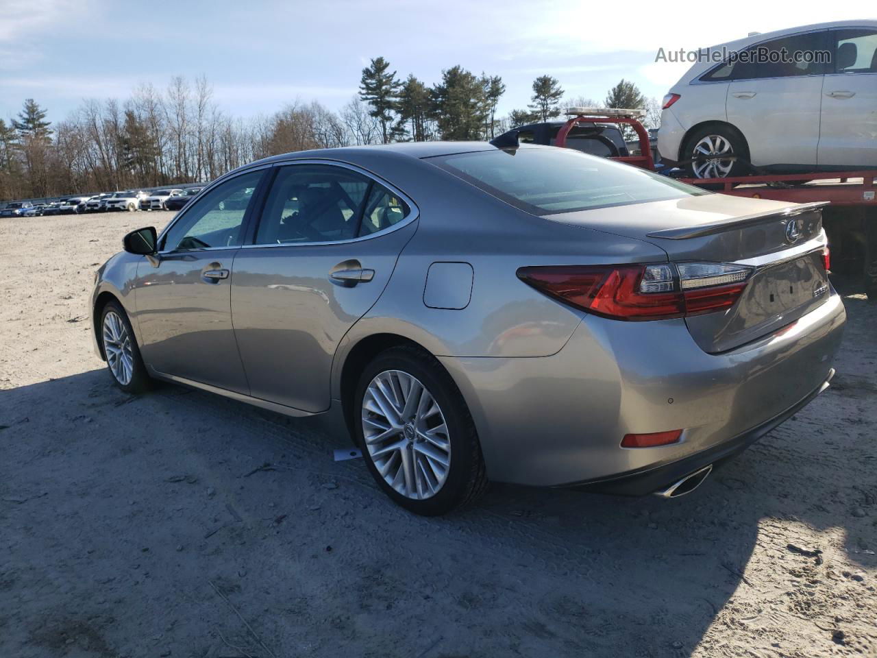 2016 Lexus Es 350 Gray vin: 58ABK1GG8GU013016