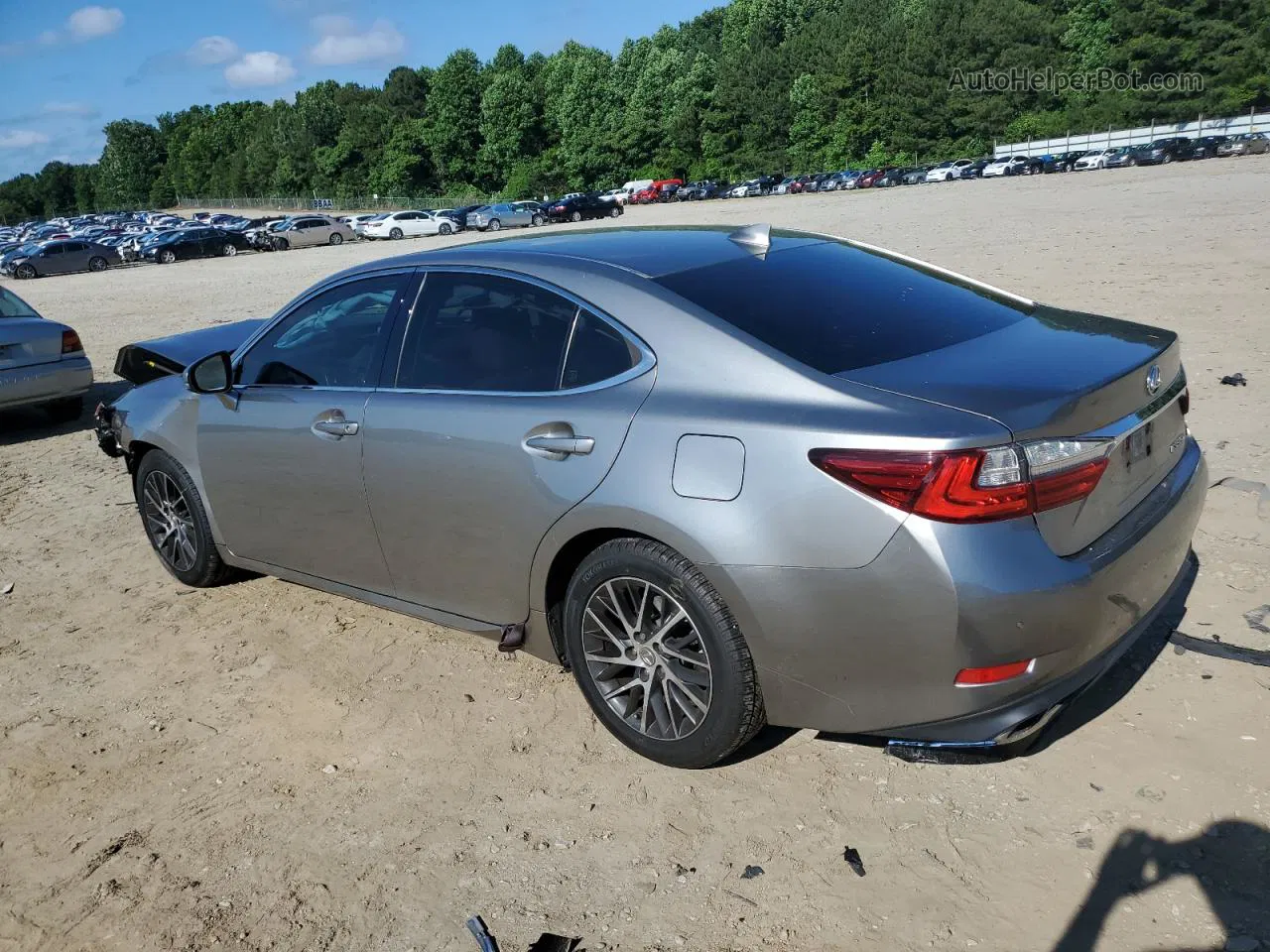 2016 Lexus Es 350 Silver vin: 58ABK1GG8GU033296