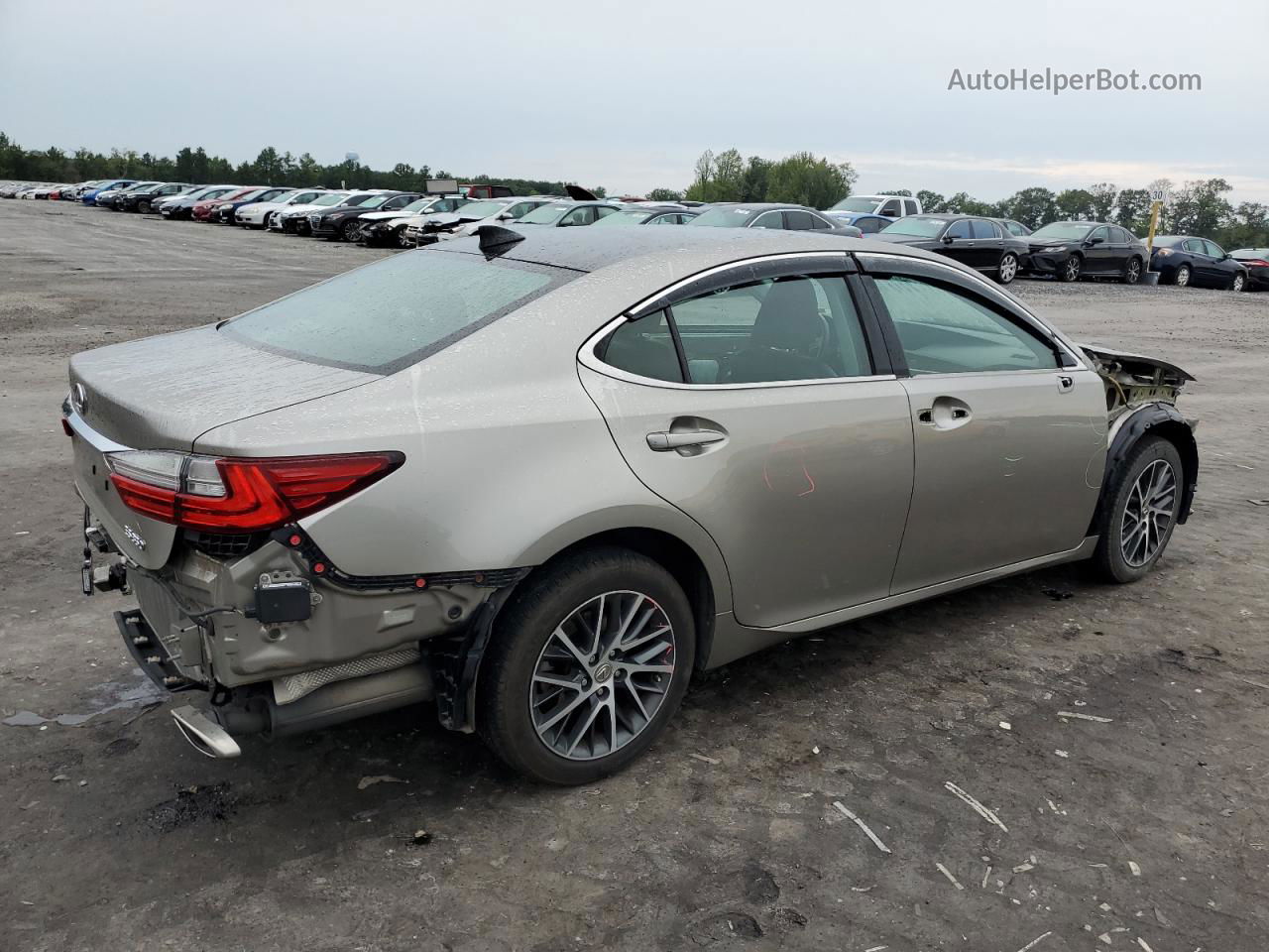 2017 Lexus Es 350 Gray vin: 58ABK1GG8HU057180