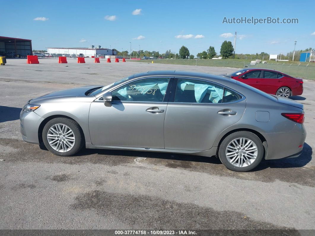 2017 Lexus Es   Серебряный vin: 58ABK1GG8Hu066512