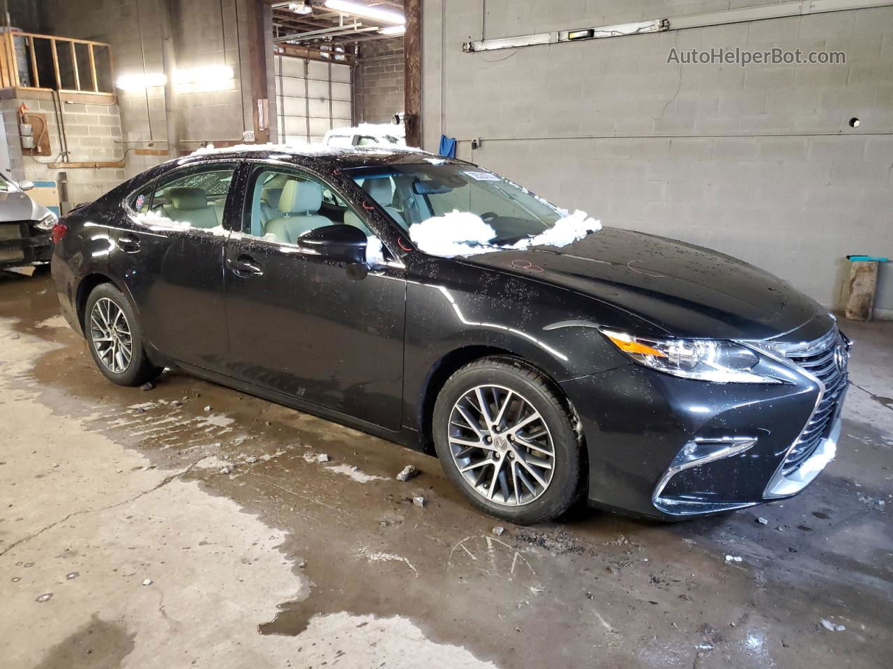 2017 Lexus Es 350 Black vin: 58ABK1GG8HU073279