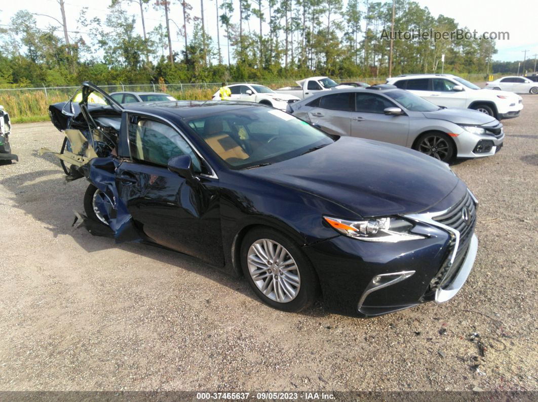 2018 Lexus Es 350 Black vin: 58ABK1GG8JU083526