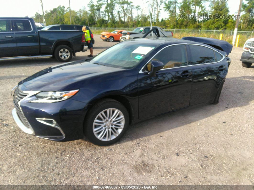 2018 Lexus Es 350 Black vin: 58ABK1GG8JU083526