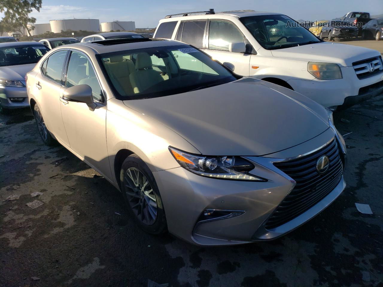 2018 Lexus Es 350 Tan vin: 58ABK1GG8JU084322