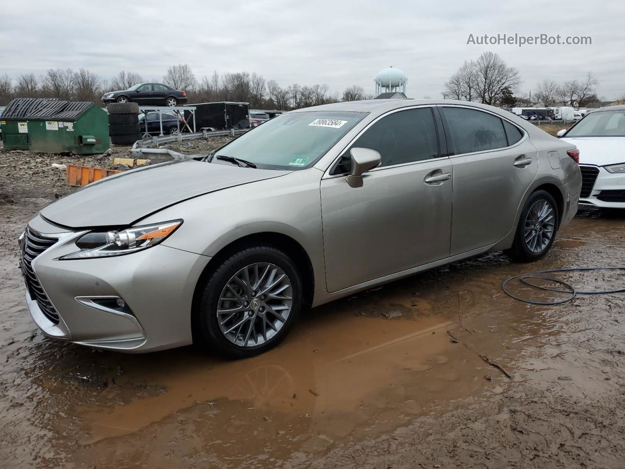 2018 Lexus Es 350 Gold vin: 58ABK1GG8JU115830