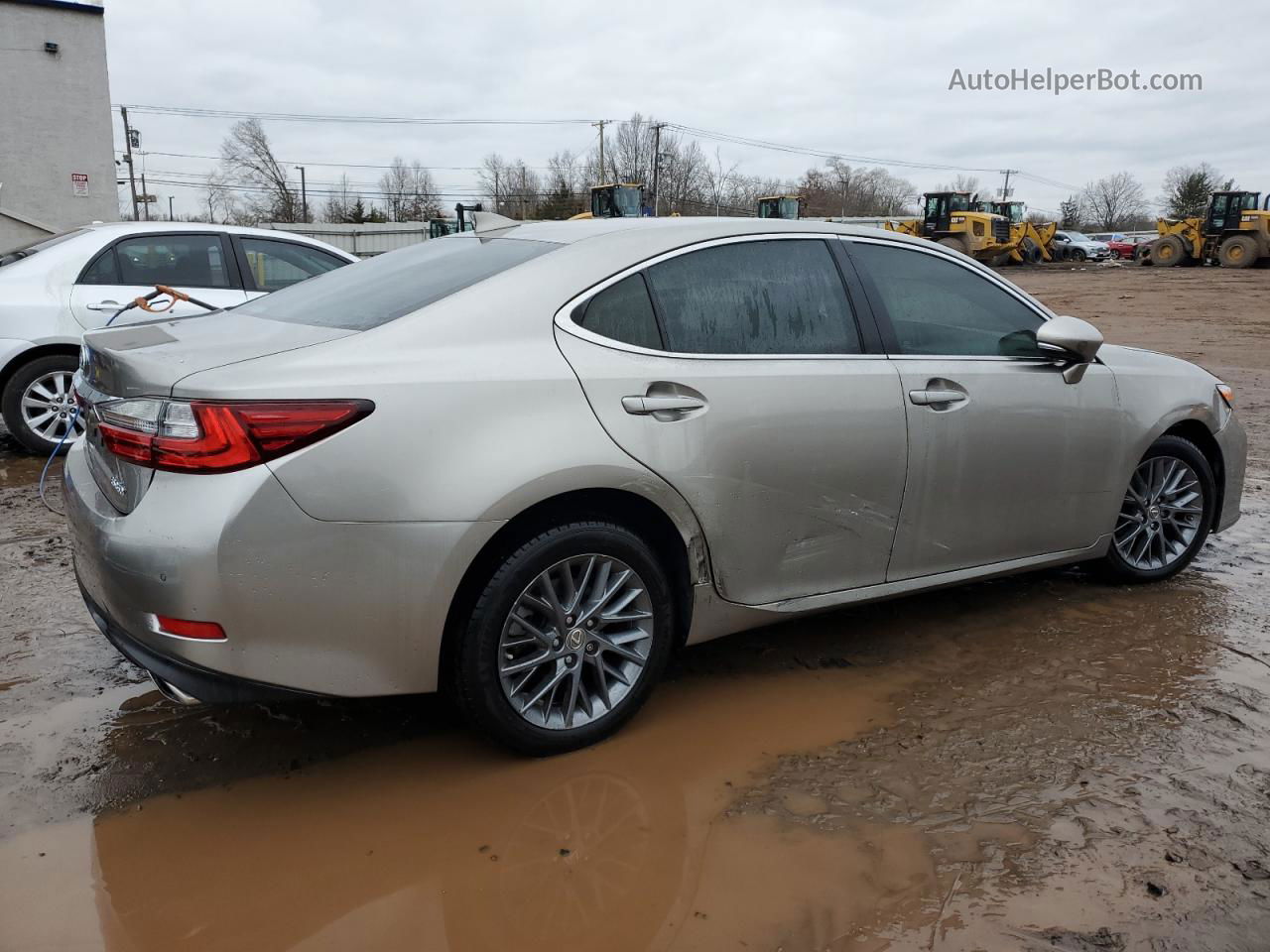 2018 Lexus Es 350 Золотой vin: 58ABK1GG8JU115830