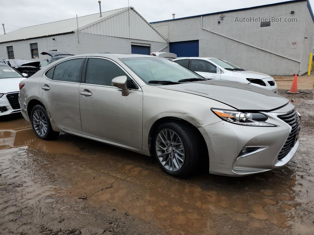 2018 Lexus Es 350 Золотой vin: 58ABK1GG8JU115830