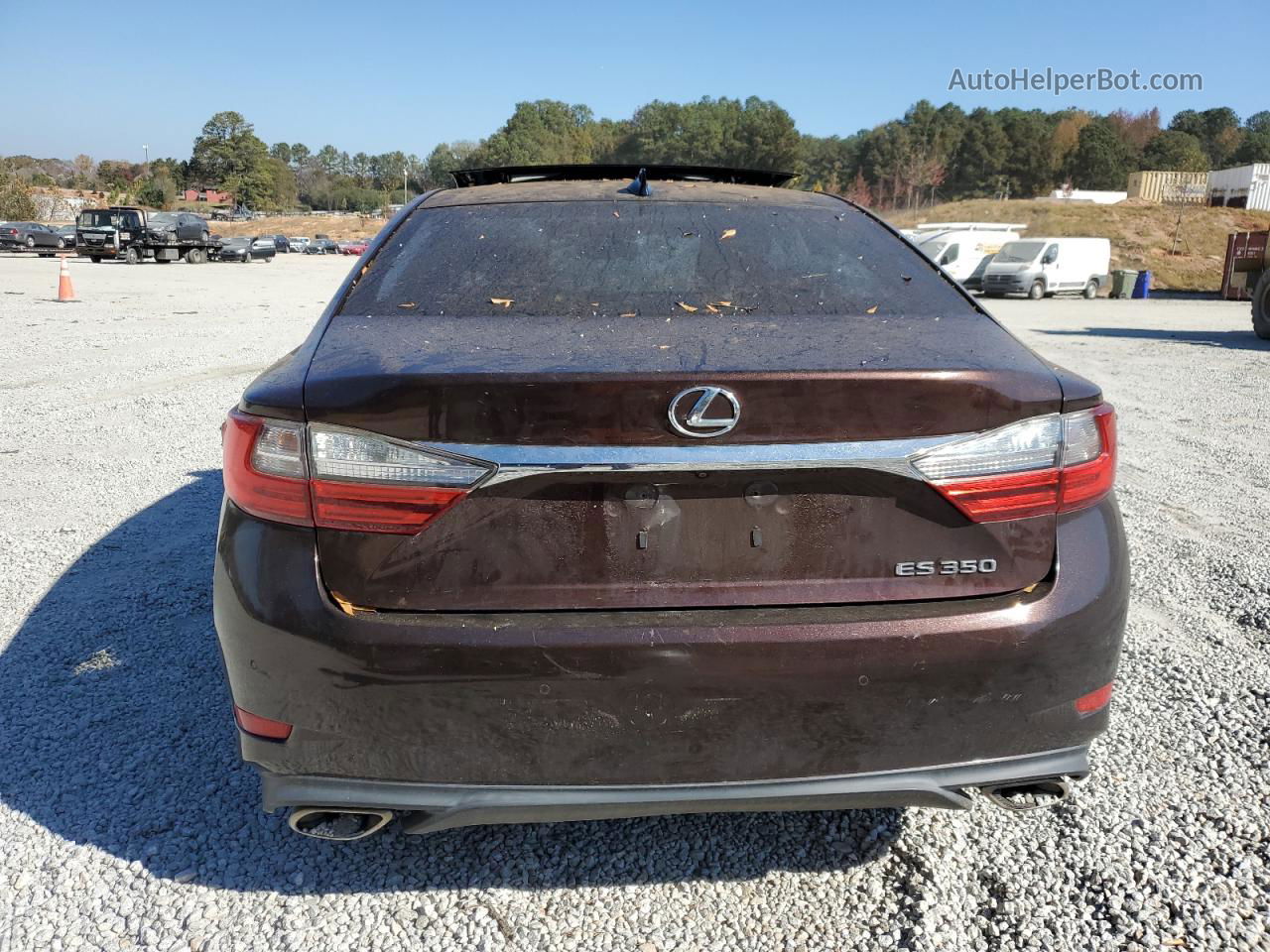 2016 Lexus Es 350 Brown vin: 58ABK1GG9GU006009