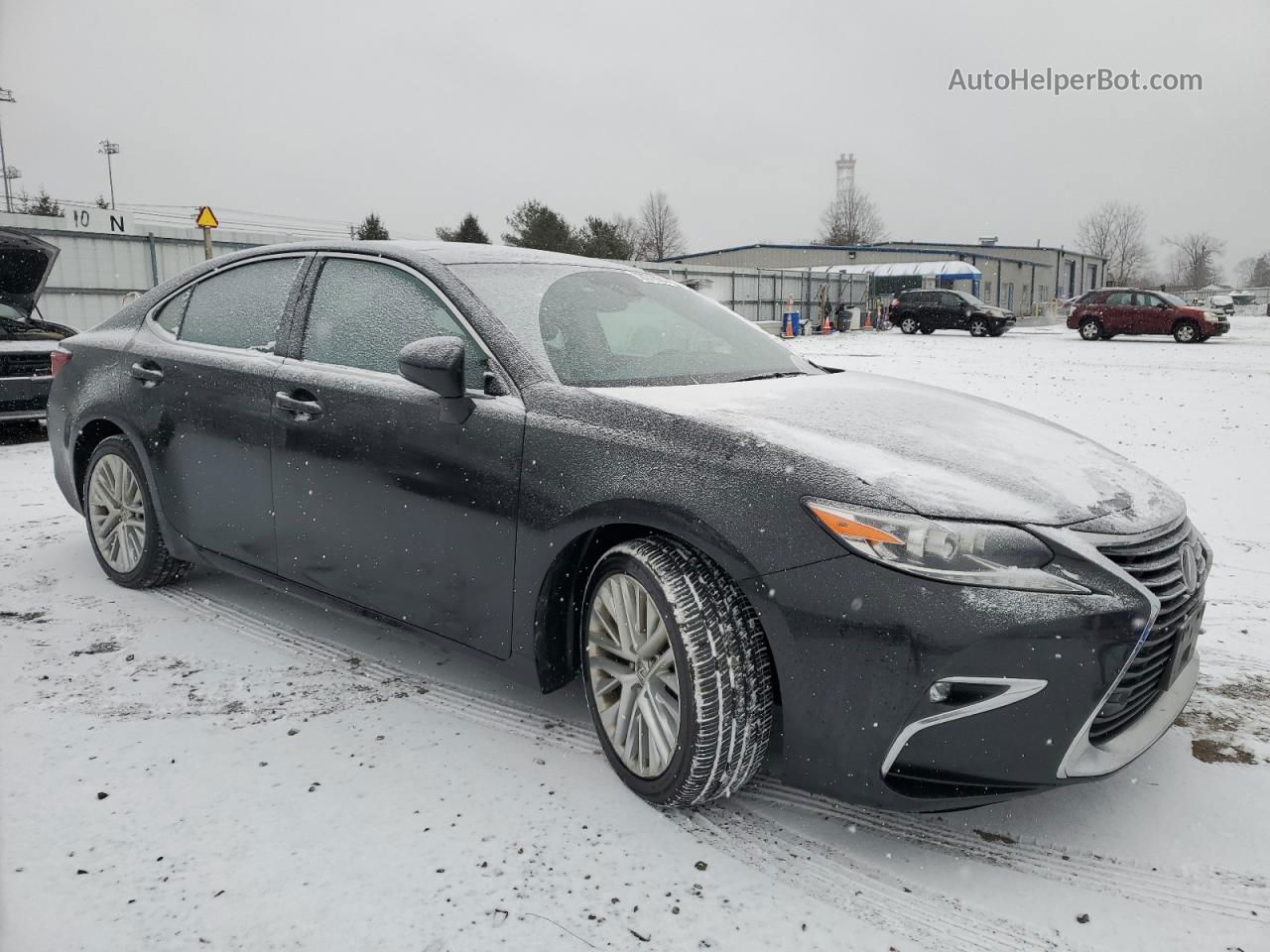 2016 Lexus Es 350 Черный vin: 58ABK1GG9GU007371