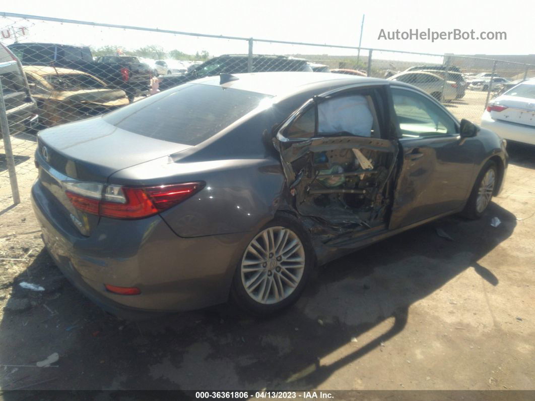 2016 Lexus Es 350   Серый vin: 58ABK1GG9GU007662