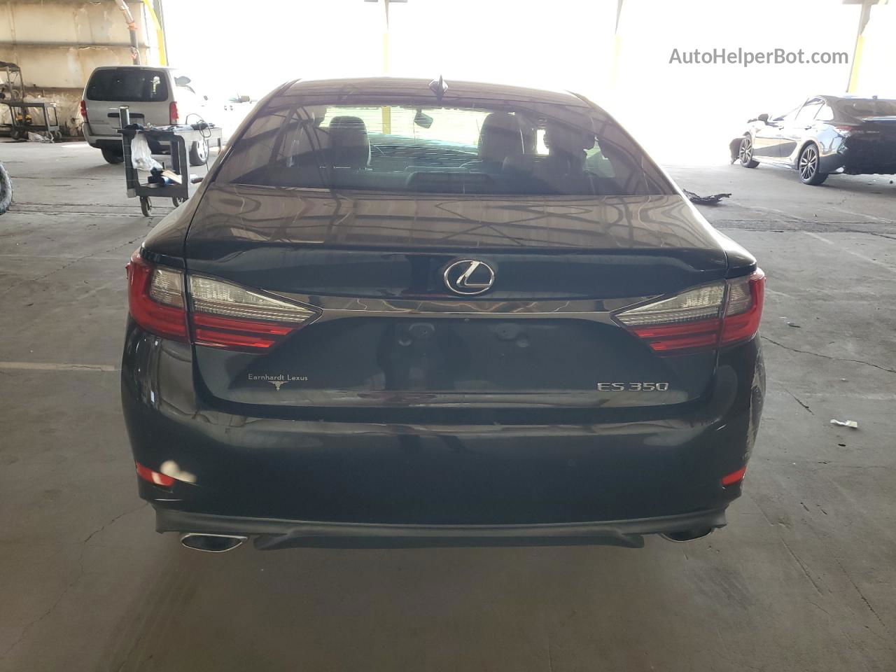 2016 Lexus Es 350 Black vin: 58ABK1GG9GU008391