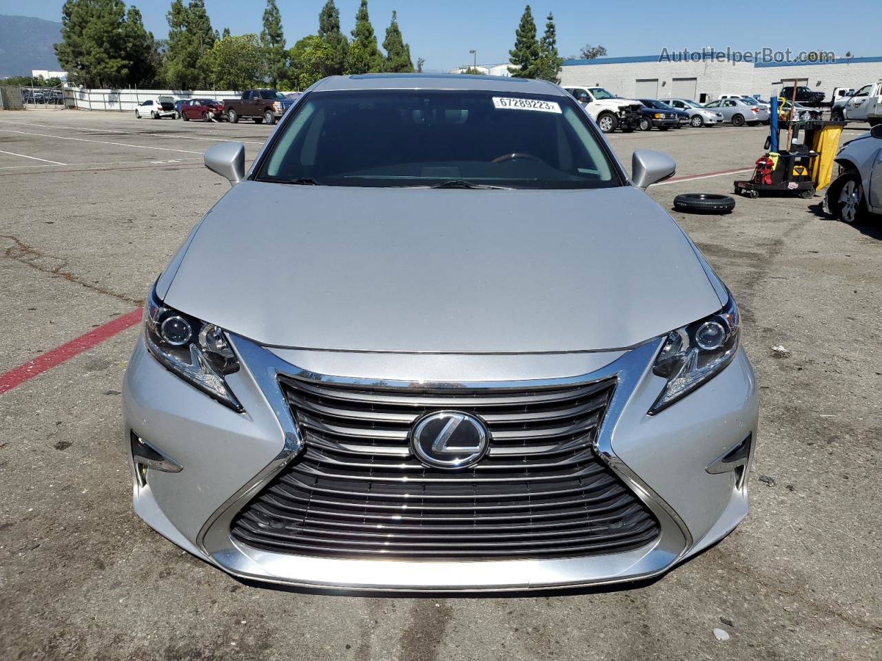 2016 Lexus Es 350 Серебряный vin: 58ABK1GG9GU012361