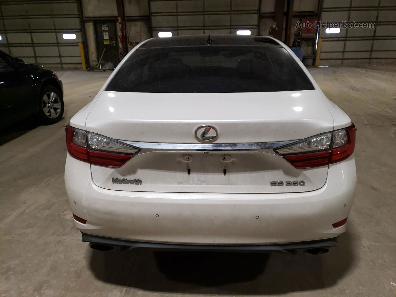 2016 Lexus Es 350 Белый vin: 58ABK1GG9GU018354