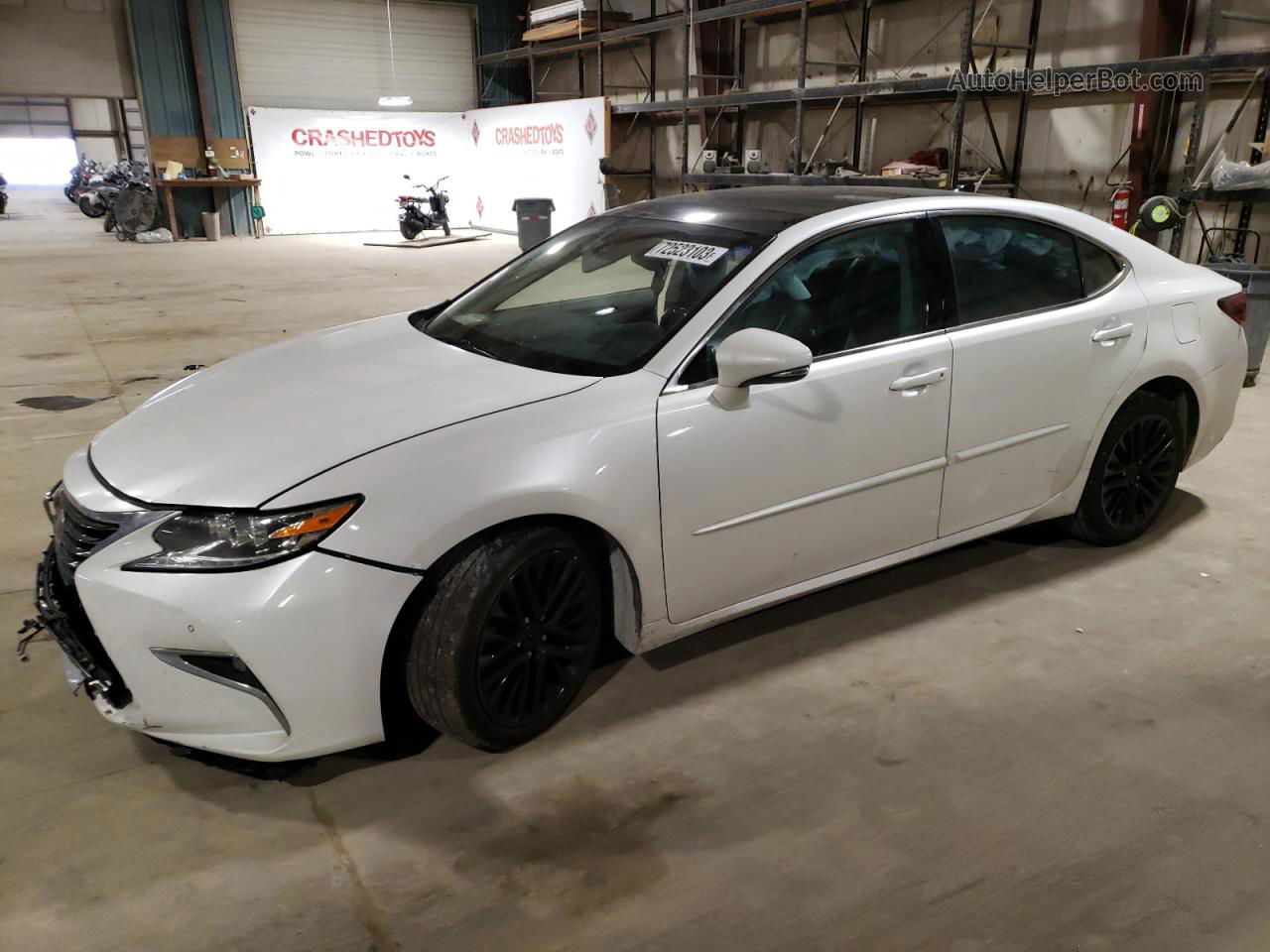 2016 Lexus Es 350 Белый vin: 58ABK1GG9GU018354