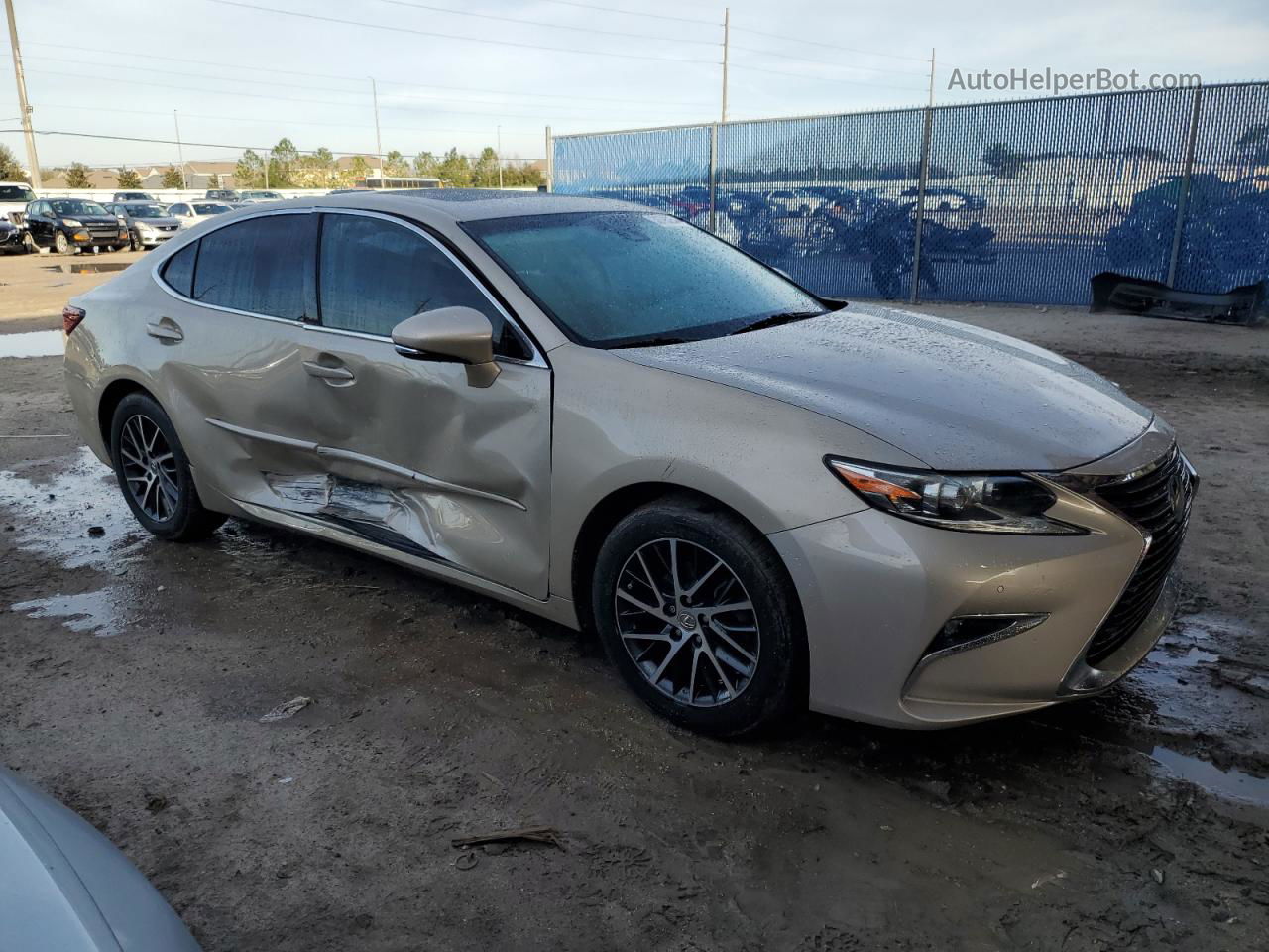 2016 Lexus Es 350 Золотой vin: 58ABK1GG9GU025403