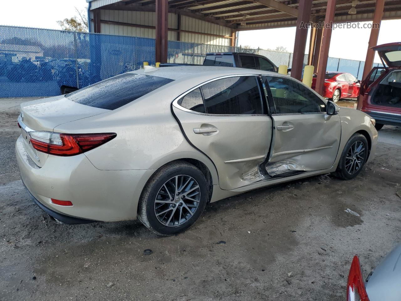 2016 Lexus Es 350 Золотой vin: 58ABK1GG9GU025403