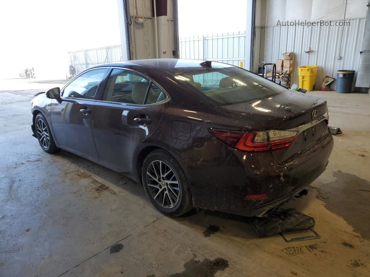 2016 Lexus Es 350 Brown vin: 58ABK1GG9GU028284