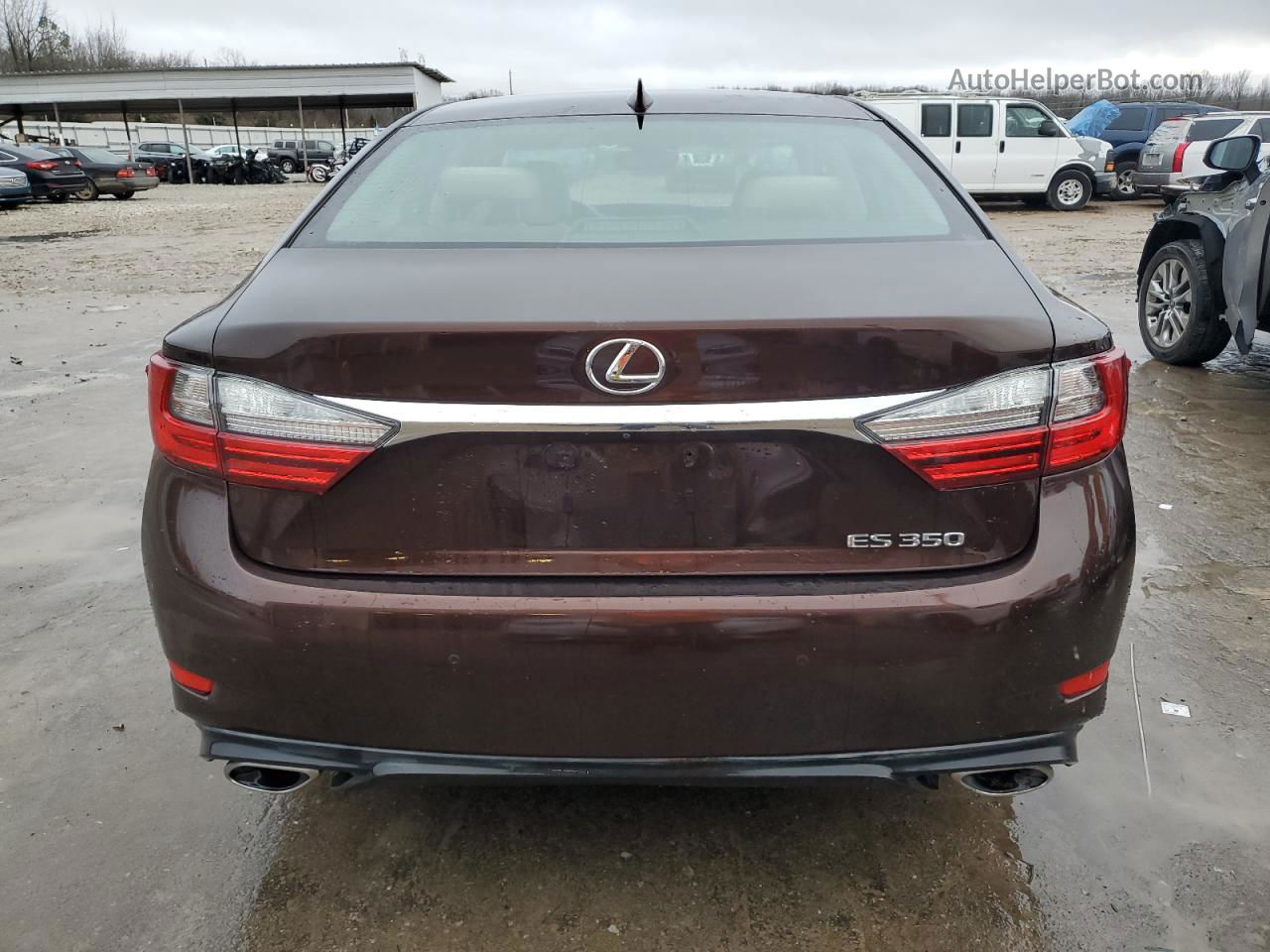 2017 Lexus Es 350 Brown vin: 58ABK1GG9HU037827