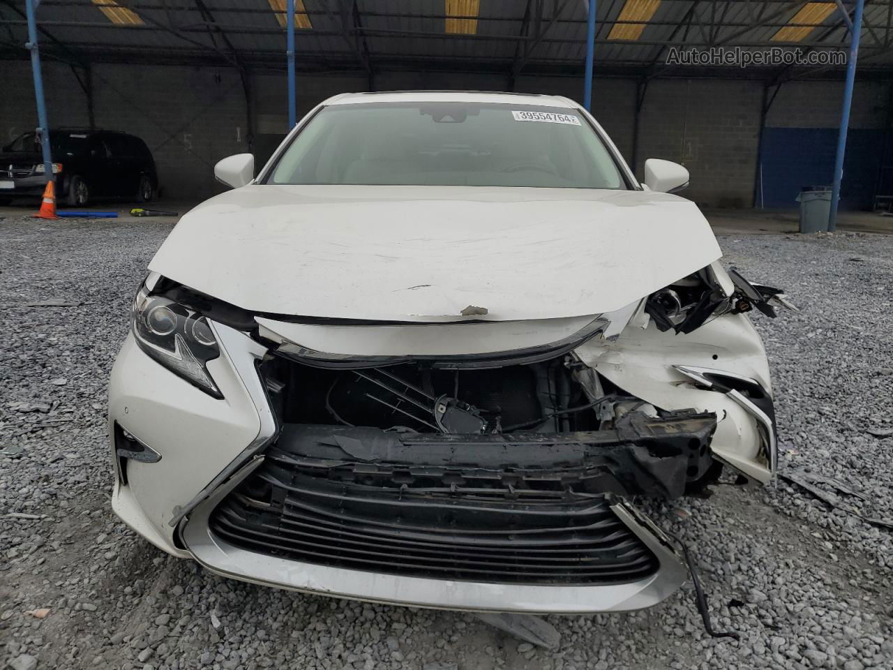 2017 Lexus Es 350 White vin: 58ABK1GG9HU051808