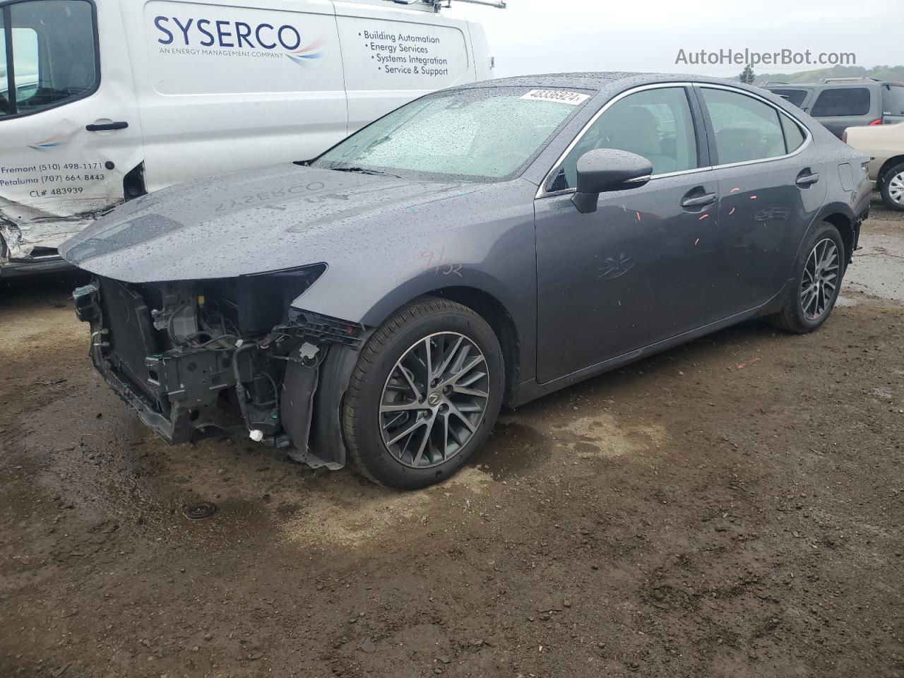 2017 Lexus Es 350 Угольный vin: 58ABK1GG9HU057575