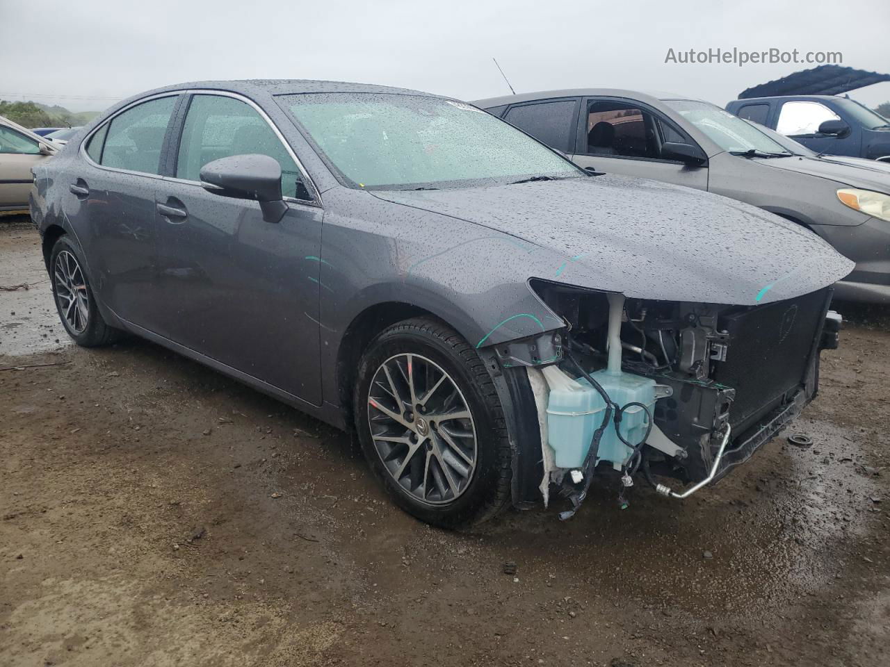 2017 Lexus Es 350 Угольный vin: 58ABK1GG9HU057575