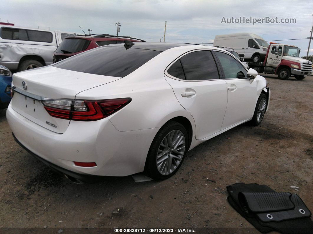 2017 Lexus Es Es 350 Белый vin: 58ABK1GG9HU060881