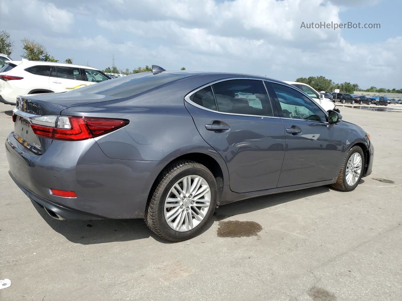 2017 Lexus Es 350 Gray vin: 58ABK1GG9HU063604