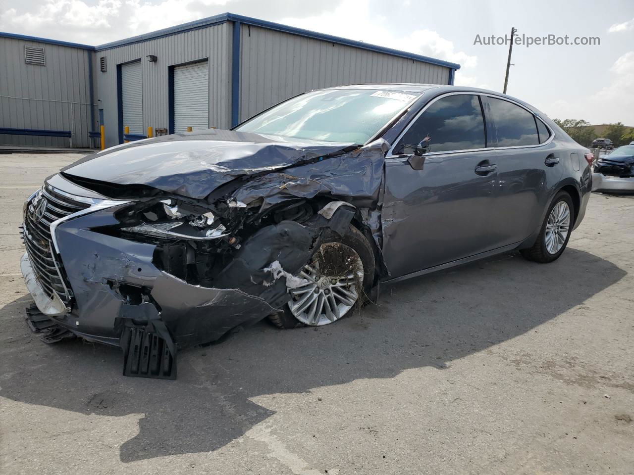 2017 Lexus Es 350 Серый vin: 58ABK1GG9HU063604