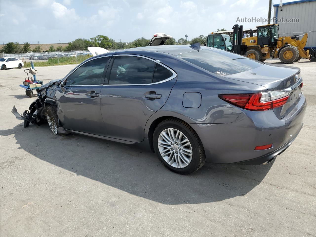 2017 Lexus Es 350 Gray vin: 58ABK1GG9HU063604