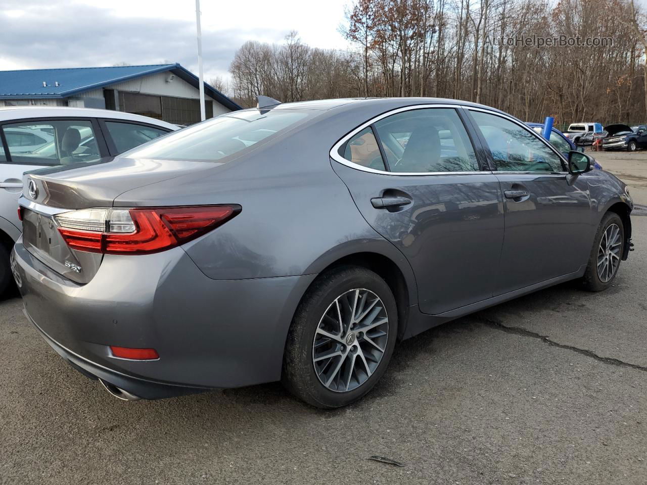 2017 Lexus Es 350 Gray vin: 58ABK1GG9HU078474