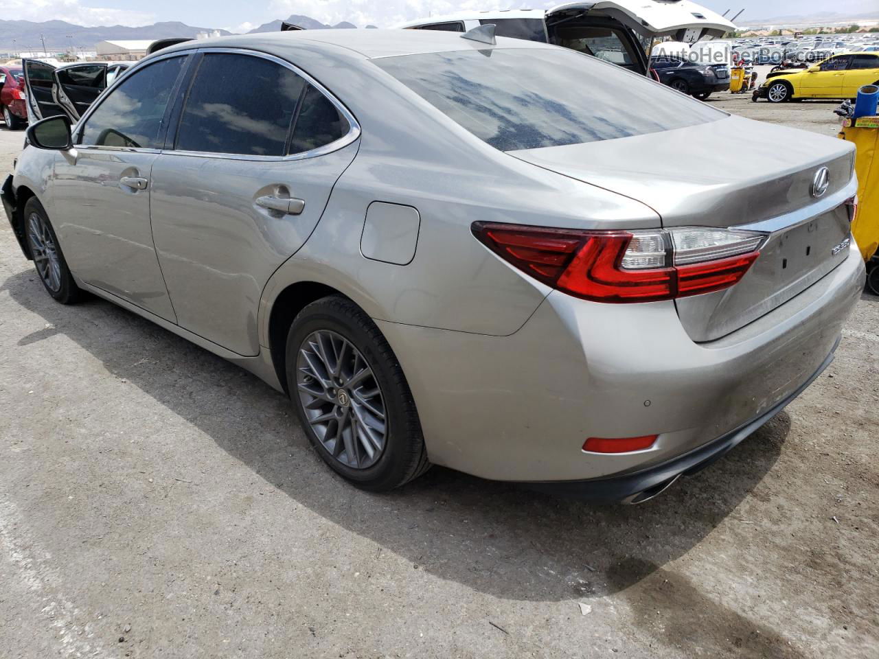 2018 Lexus Es 350 Gray vin: 58ABK1GG9JU084071