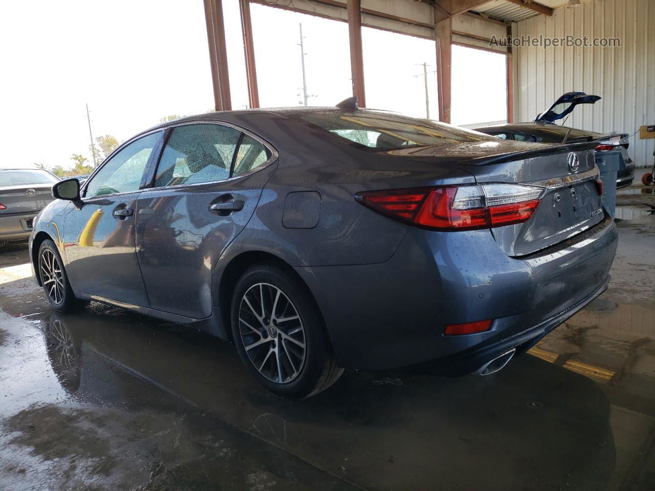 2018 Lexus Es 350 Gray vin: 58ABK1GG9JU086788