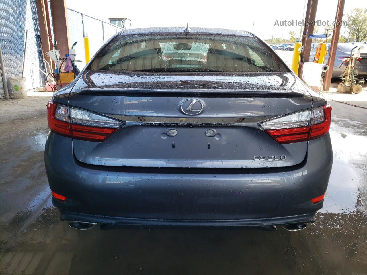 2018 Lexus Es 350 Серый vin: 58ABK1GG9JU086788